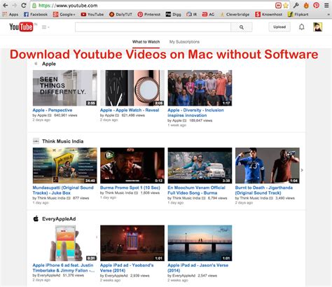 We support most of video websites like youtube, facebook, instagram, vimeo, dailymotion, etc. How to Download Youtube Videos on Mac Without Software