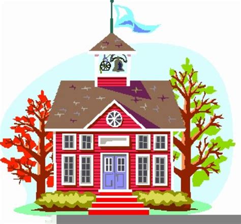 Animated Schoolhouse Free Images At Vector Clip Art