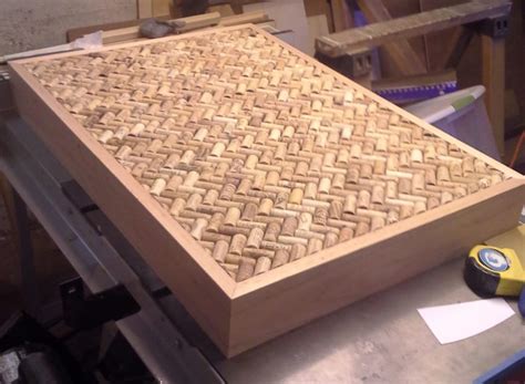 Man Builds Gorgeous Diy Coffee Table Using Wine Corks