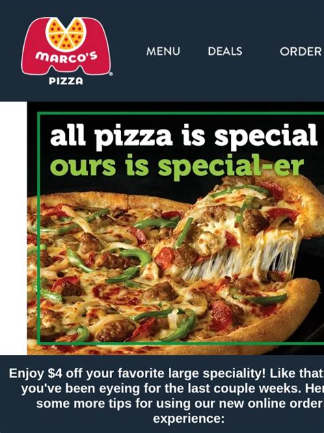 50 Off Marco S Pizza Promo Code On July 2024