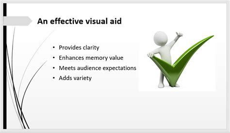 If your visual aids do not properly match your speech of if they are used. MVIIIS8: Visual Aids