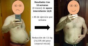 Una posibilidad para adelgazar es la del ayuno intermitente 18:6. resultados-ayuno-intermitente-16-8 - Biohacker.es
