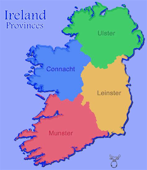 Moosemande Gallery Ireland Provinces And Counties