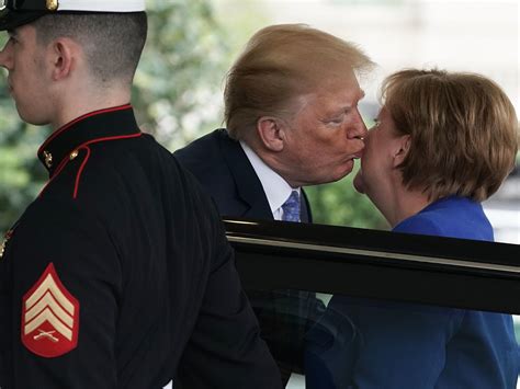 merkel and trump meeting includes some strange moments but no tangible results sdpb radio