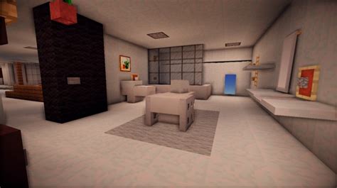 Modern House In Hypixel Creative Server Using Defaul Texture Pack 120