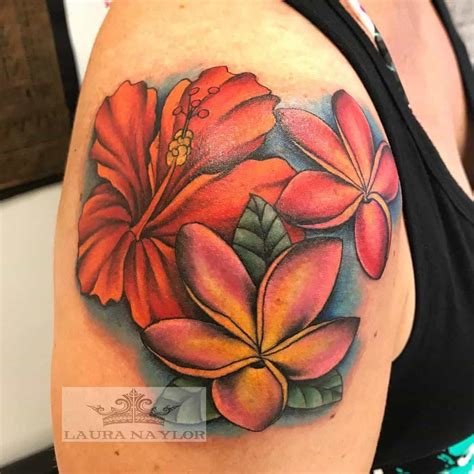 Top 61 Best Hawaiian Flower Tattoo Ideas 2021 Inspiration Guide
