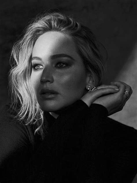 Jennifer Lawrence Celebrity Portraits Portrait Woman Face