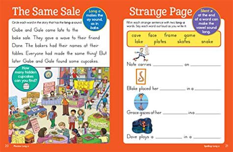 First Grade Phonics And Spelling Highlights Learning Fun Workbooks