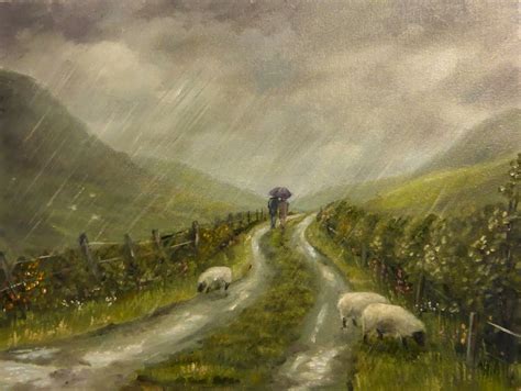 Deborah Okeeffe Paintings Of Ireland It Rains In Ireland So Why Not