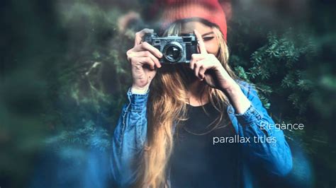 Ability to change colors easily. Cinematic Parallax Titles After Effects Template - YouTube