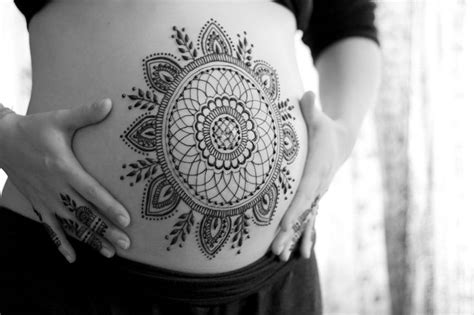 Belly Henna Organic Henna Belly Art