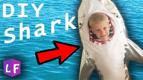 After a quick search on pinterest, i found an easy sew version with ribbons. SHARK!!!!!! outfit (DIY) - YouTube