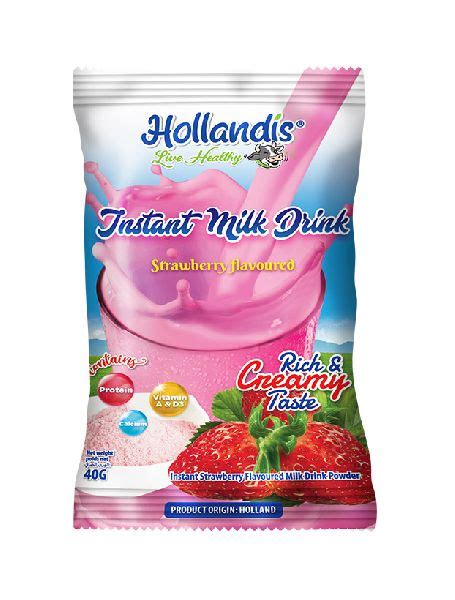 Zami General Trading Llc Supplier Of Instant Strawberry Flavored Milk