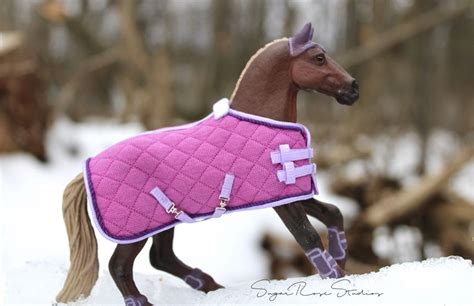 Schleich Model Horse Blanket Tack Horse Tack Diy Horse Blankets Diy