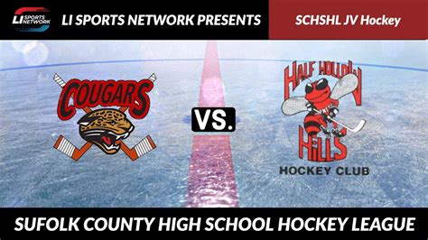 Schshl Jv Hockey Middle Country Vs Half Hollow Hills Youtube