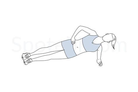 Side Plank Illustrated Exercise Guide Workout Guide Plank Workout