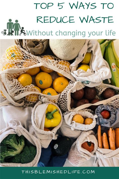 Top 5 Ways To Reduce Waste Without Completely Changing Your Life