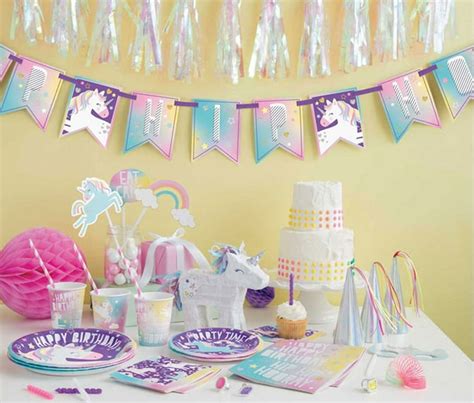 How To Decorate For A Unicorn Birthday Party Leadersrooms