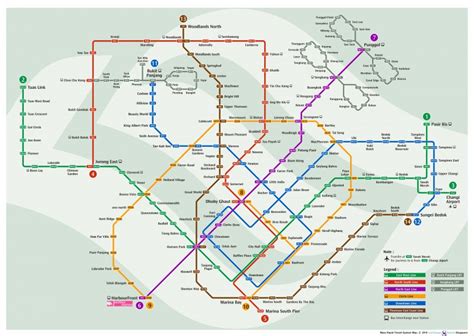 Lta Unveils Thomson East Coast Mrt Line And This Is How The New Network