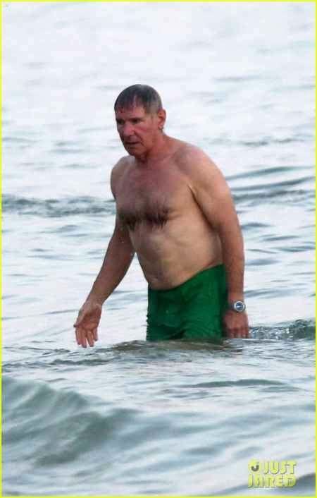 Harrison Ford Shirtless Beach Stud In Rio Tuttouomini
