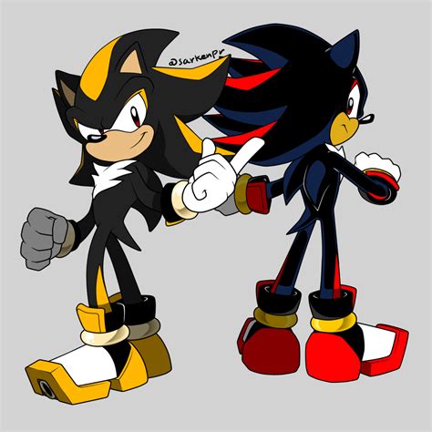 Shadow And Shadow Android By Sarkenthehedgehog On Deviantart