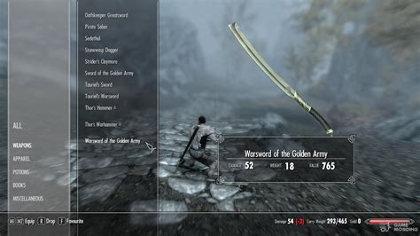 Ghosus Weapon Pack For Tes V Skyrim