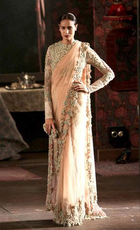 Fancy Embroidered Wedding Saree Collection 2015-2016