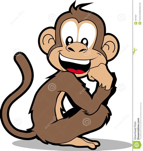 Happy Monkey Royalty Free Stock Photography Image 1877507