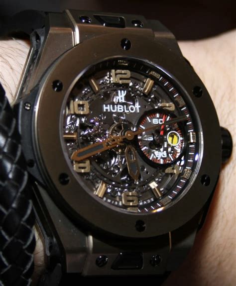Presenting the new big bang ferrari watches. Hublot Big Bang Ferrari Watches Hands-On | aBlogtoWatch