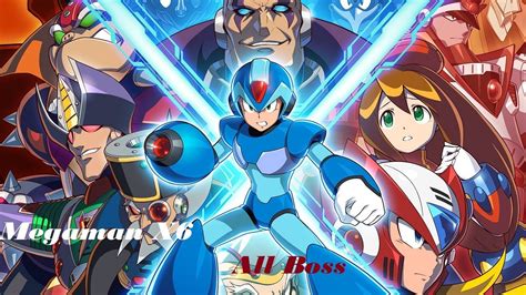 All Boss Fight Megaman X6 Zero Youtube