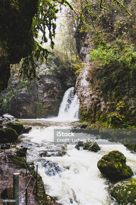 Venoge Waterfall Stock Photo Download Image Now Beauty In Nature
