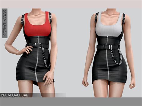 The Sims Resource Patreon Belaloalluresoma Dress