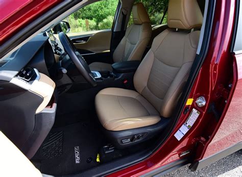 2020 Toyota Rav4 Hybrid Limited Front Seats Automotive Addicts