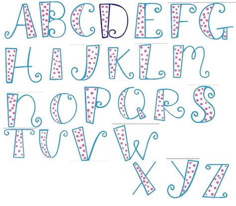 16 Cute Handwriting Alphabet Fonts Images Cute Handwriting Fonts