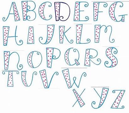 Alphabet Font Cool Styles Fonts Designs Letters
