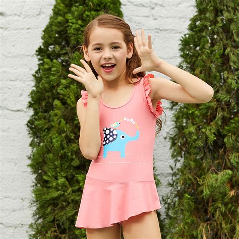 Купить детский купальник Хоса Хоса 2019 новый девочек цельный купальный костюм Принцесса платье