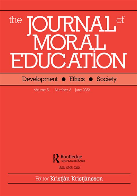 Philosophical Teaching As Moral Education Journal Of Moral Education