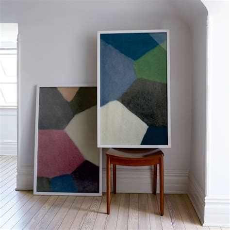 Felt Wall Art West Elm Looking At The Bluegreen One Wed Hang It