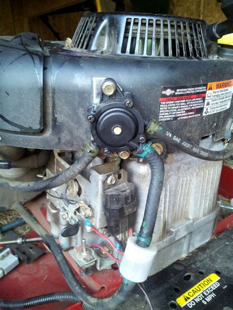 Briggs And Stratton Fuel Pump Problem Tech Support