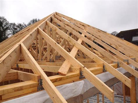 How to frame a hipped roof. Timber Roof Trusses and Fire Regulations - Green Building ...