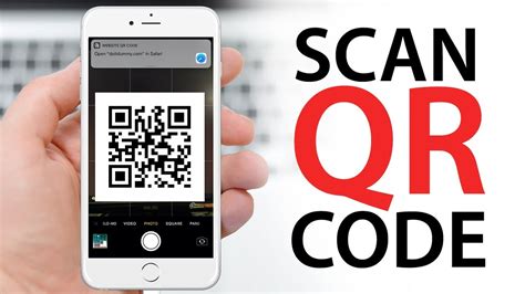 How To Scan Qr Code No Apps On Iphone Ipod Ipad Youtube