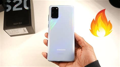 Samsung Galaxy S20 Plus Cloud Blue Unboxing And First Impressions Youtube