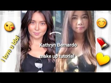Kathryn Bernardo Makeup Tutorial Mca Vlogs Youtube