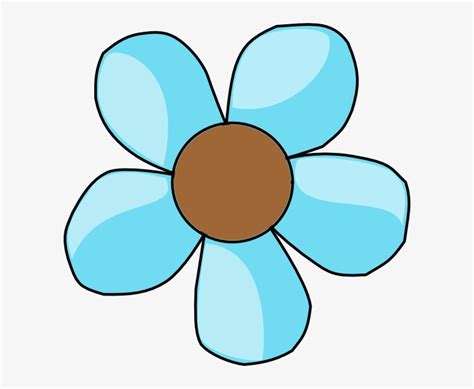 Blue Flower Clipart Png Best Flower Site