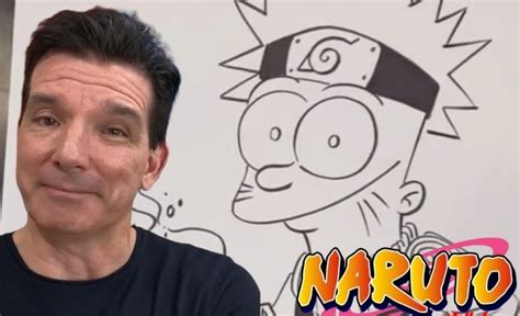 Butch Hartman Dibuja A Naruto En El Universo De Los Simpson