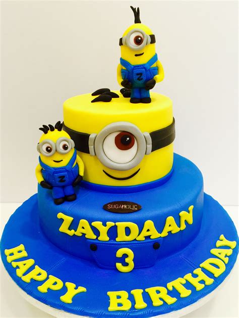 The only thing you need to do is follow the steps you will find in our link and start making the. Minion Birthday Cake One In A Minion Birthday Cake | Cake ...