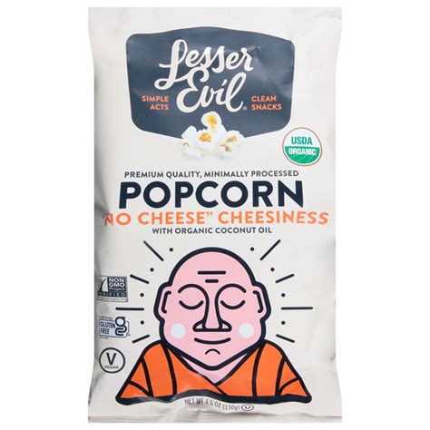 Save On Lesserevil Popcorn No Cheese Cheesiness Organic Order Online