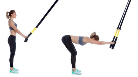 Hip Hinge Stretch Trx Exercise Trx Back Exercises Trx Workouts