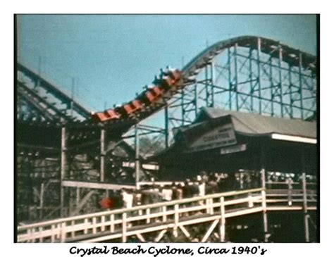 Buffalo In The 40s Crystal Beachs Comet Replaces Deadly Cyclone Coaster Archives