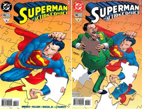 I Love Comic Covers Sequential Covers Action Comics 745 747